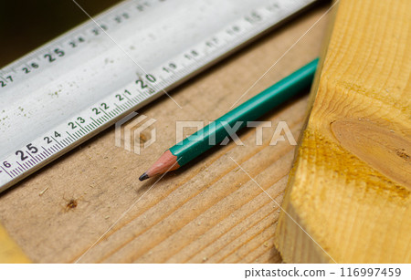 A Carpenters Tools, Ready for Action 116997459