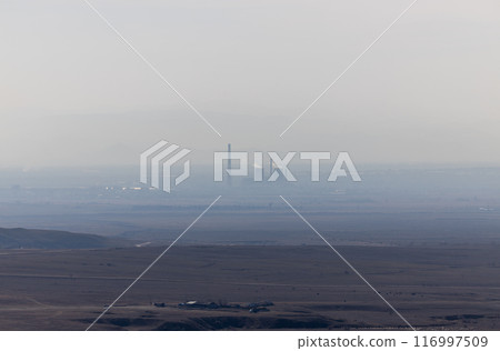 Dawns Embrace at a Georgian Combined Heat and Power Plant 116997509