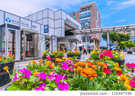日本橫濱城市景觀七月。地鐵中心南站等景觀=20日 日本橫濱城市景觀七月。地鐵中心南站等景觀=20日 116997596