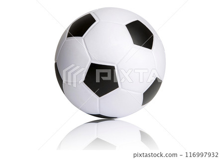 Football on white background Football on white background 116997932
