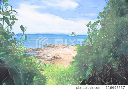 Places where the sea can be seen 116998337