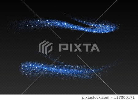 Blue glitter splashes, shiny star dust explosion, shimmer spray effect, festive holiday particles Blue glitter splashes, shiny star dust explosion, shimmer spray effect, festive holiday particles 117000171