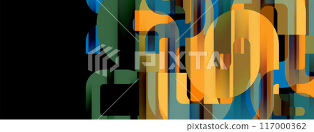 Dynamic waves, flowing lines, stripes vector geometric elements minimal pattern. Vector Illustration For Wallpaper, Banner, Background, Card, Book Illustration, landing page Dynamic waves, flowing lines, stripes vector geometric elements minimal pattern. Vector Illustration For Wallpaper, Banner, Background, Card, Book Illustration, landing page 117000362