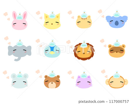 動物臉圖示設定發燒 117000757