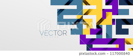 Color bend lines with shadow texture effect. Vector Illustration For Wallpaper, Banner, Background, Card, Book Illustration, landing page Color bend lines with shadow texture effect. Vector Illustration For Wallpaper, Banner, Background, Card, Book Illustration, landing page 117000840