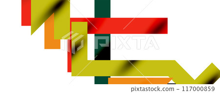 Colorful stripes abstract line background. Pop art abstract background for covers, banners, flyers and posters and other templates 117000859