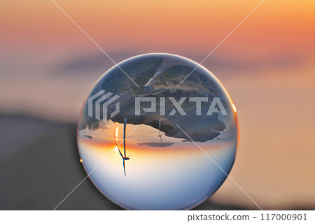 [View from Kamimoriyama Observatory (Crystal Ball)] Nagashima, Kaminoseki-cho, Kumage-gun, Yamaguchi Prefecture 117000901