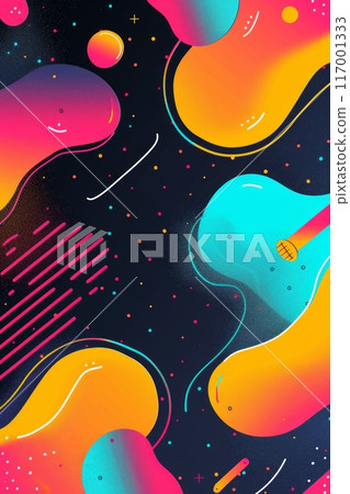 blue-violet gradients music concert poster background 117001333