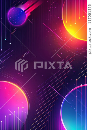 blue-violet gradients music concert poster background 117001336