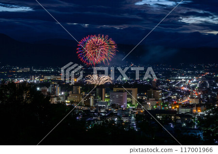 Yamagata Fireworks Festival lights up the night sky Yamagata Fireworks Festival lights up the night sky 117001966