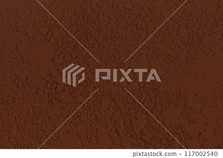 Brown old peeling plaster wall surface abstract pattern stucco cement concrete background 117002540