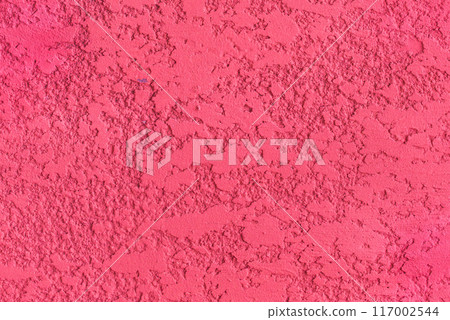 Pink paint texture plaster wall rough stucco background solid abstract pattern Pink paint texture plaster wall rough stucco background solid abstract pattern 117002544