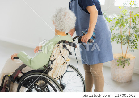 老年人和女性護理人員 老年人和女性護理人員 117003502
