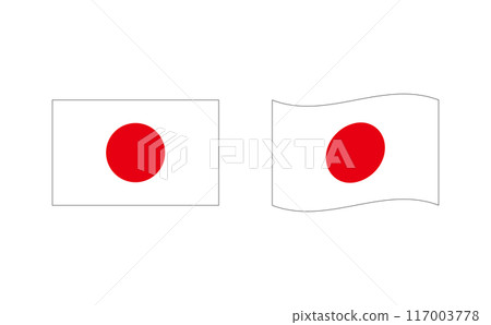 日本國旗插圖集 117003778