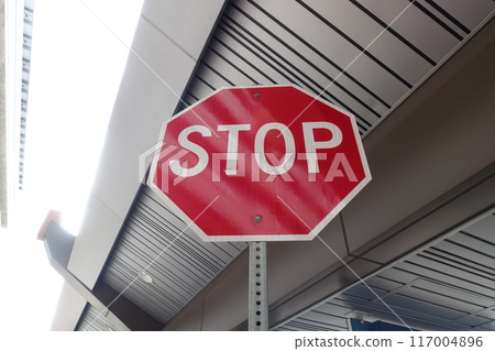 Stop sign in Hawaii, USA STOP Stop sign in Hawaii, USA STOP 117004896