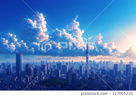 AI世代東京插畫 117005220