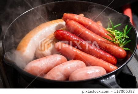 香腸維納煎鍋燒烤 香腸維納煎鍋燒烤 117006382