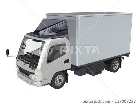 EV卡車 EV汽車電池可更換(3DCG圖像) EV卡車 EV汽車電池可更換(3DCG圖像) 117007288