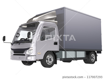 EV truck EV car battery rechargeable (3DCG image) 117007293