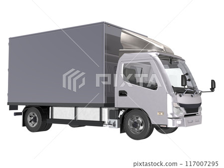 EV truck EV car battery rechargeable (3DCG image) 117007295