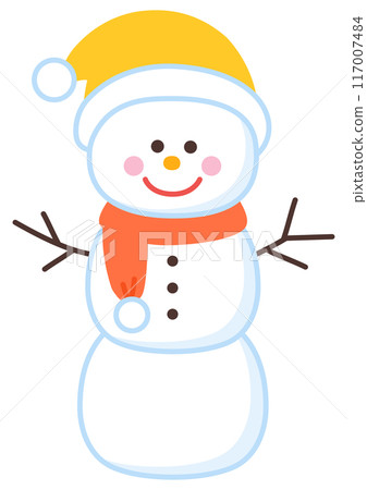 cute snowman cute snowman 117007484