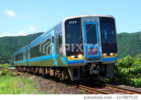 [JR四國]2000系列「足折」（土佐黑潮鐵道中村線：九號～若井） 117007510