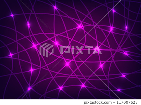 Art abstract random line neon dark background Art abstract random line neon dark background 117007625