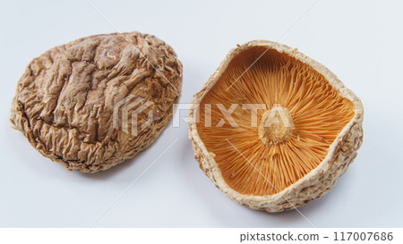 Dried shiitake mushrooms and dried shiitake mushrooms 117007686