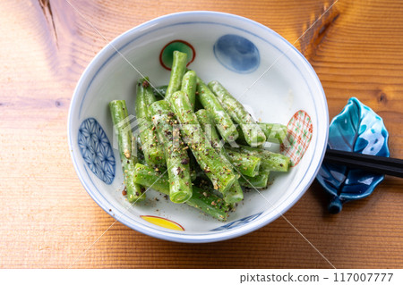 蛋黃醬炒青豆 蛋黃醬炒青豆 117007777