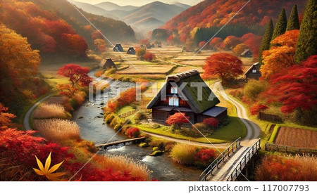 Autumn in Japan 117007793