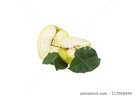 PNG, Green apple, isolated on white background 117008444