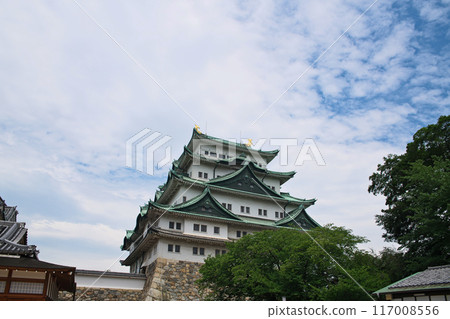 名古屋城天守閣（夏季、7 月） 117008556