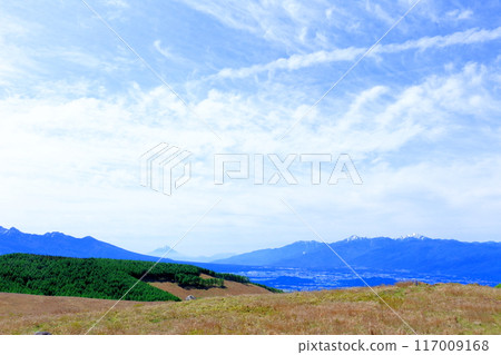 View from Kirigamine Plateau in June - Nature of Shinshu 117009168