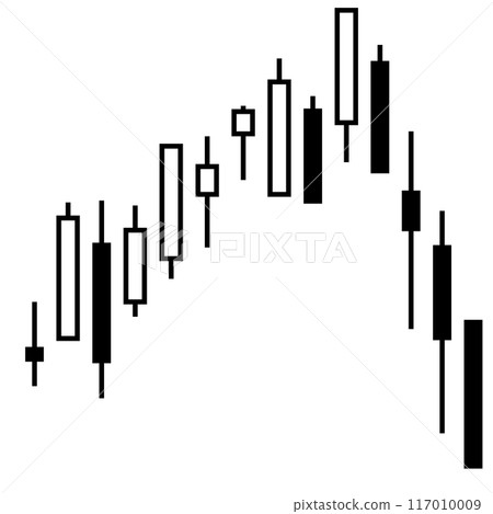 A chart of a plummeting graph A chart of a plummeting graph 117010009