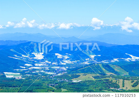 Climbing Mt. Nekodake in June　Nature of Shinshu　Mountains of Shinshu 117010253