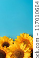 AI藝術，向日葵背景 117010664