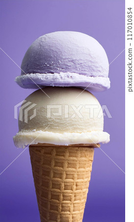 AI Art, Ice Cream Background 117010854