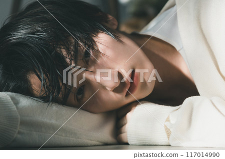 male, man, depilation 117014990