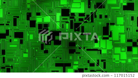 Image of data processing over computer circuit board Image of data processing over computer circuit board 117015152