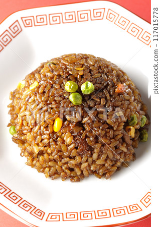 Burnt soy sauce fried rice Burnt soy sauce fried rice 117015778