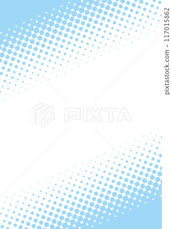 Halftone vertical background frame light blue diagonal Halftone vertical background frame light blue diagonal 117015862