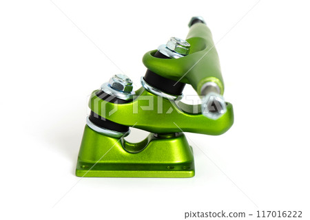 Green double kingpin truck 117016222