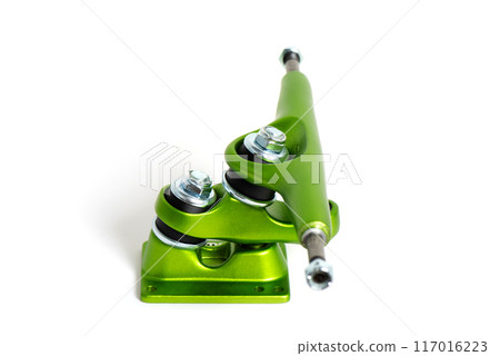 Green double kingpin truck 117016223