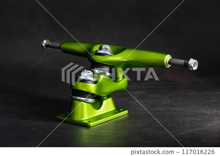 Green double kingpin truck 117016226