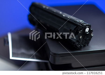 Black laser printer cartridge Black laser printer cartridge 117016251