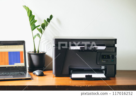 Multi-function laser printer. 117016252