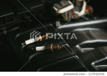 Old spark plug 117016344