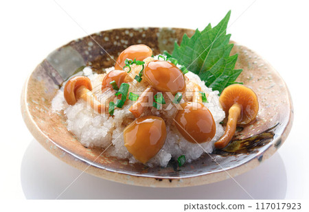 Nameko oroshi (white background) Nameko oroshi (white background) 117017923