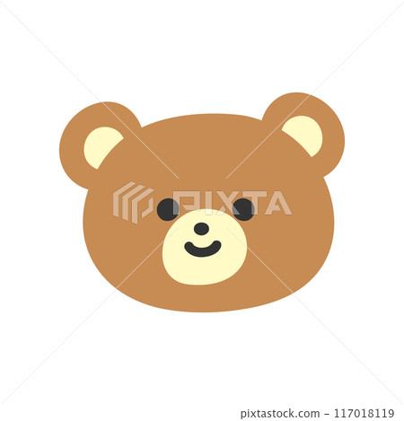 熊臉圖標 熊臉圖標 117018119