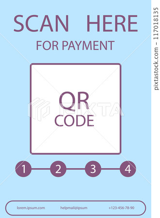 Scan here for payment Qr code and instruction how to use 117018135